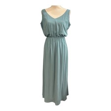 Show Me Your Mumu Dress Blue Kendall Maxi Size L Event Wedding Guest Gala Party