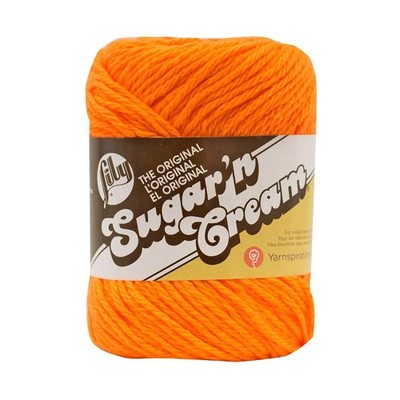 Lily 10200101628 Sugar 'N Cream The Original Solid Yarn, 2.5oz, Medium 4 Gauge,