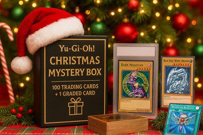 Yu-Gi-Oh! Weihnachts Überraschung  100 Karten + PGS Gegradete Karte - Box 10/50