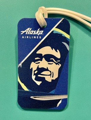ALASKA AIRLINES LUGGAGE TAG   ESKIMO
