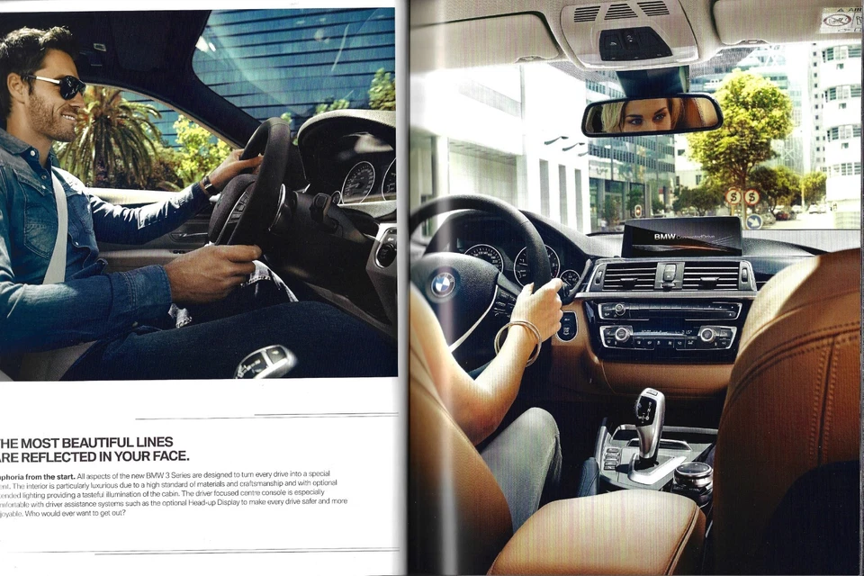 BMW 3-Series Saloon & Touring F30 & F31 2015-2016 UK Market Sales Brochure - Image 3 of 4