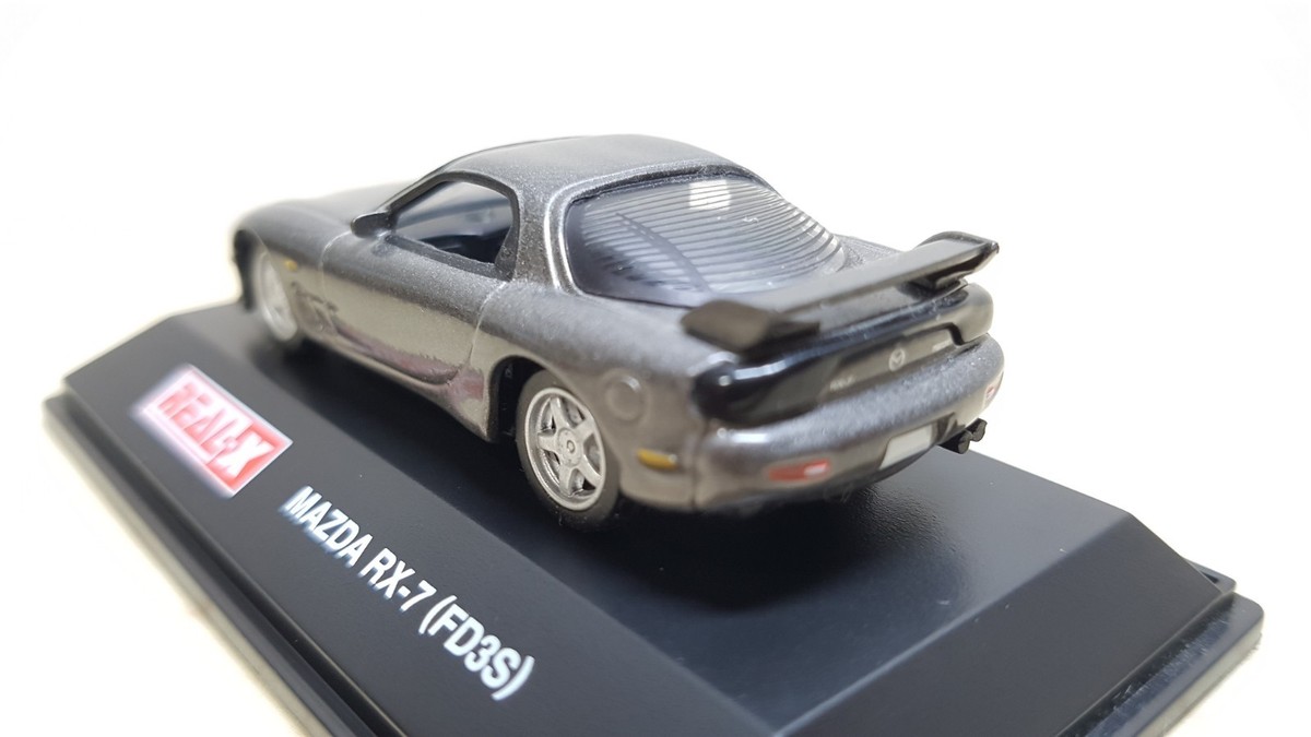 1/72 Real-X Rotary MAZDA RX-7 FD3S TYPE R GREY diecast car model