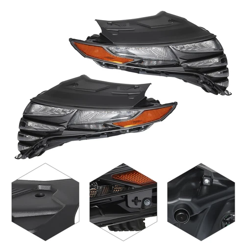 FOR 2022-2023 HYUNDAI TUCSON LED DAYTIME RUNNING LIGHT DRL HEADLIGHTS LEFT+RIGHT - Picture 5 of 12