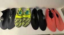 Bundle of Water Shoes, 4 Pair, Various Sizes