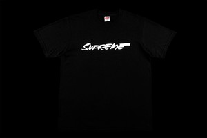 SUPREME FUTURA LOGO TEE BLACK MEDIUM 