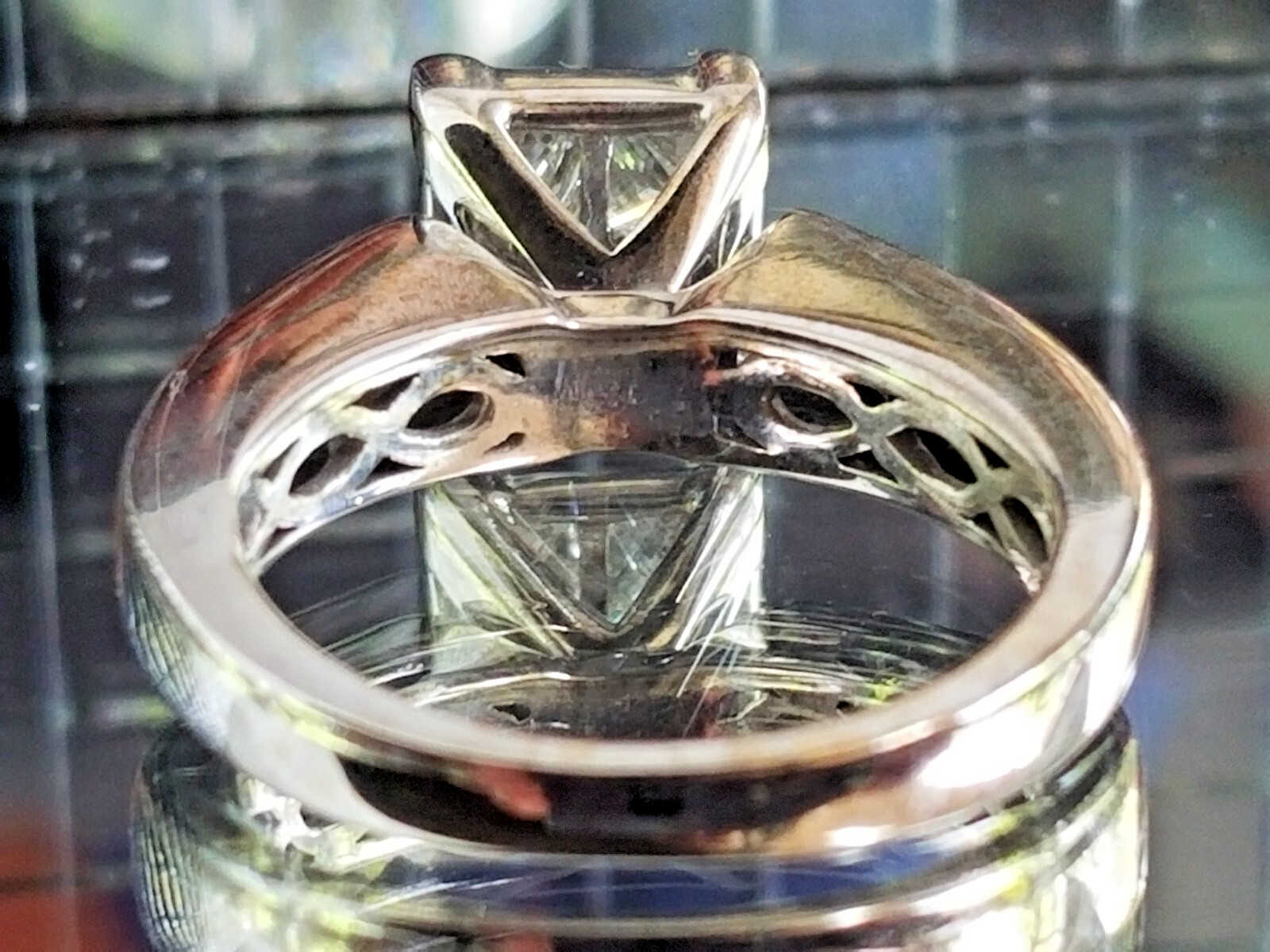 Quality Crafted Multi Princess Diamond Cluster 14… - image 5