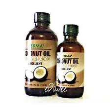 COCONUT OIL EMOLLIENT FOR HAIR, NAIL & SKIN -ACEITE DE COCO PARA CUERPO Y PELO 