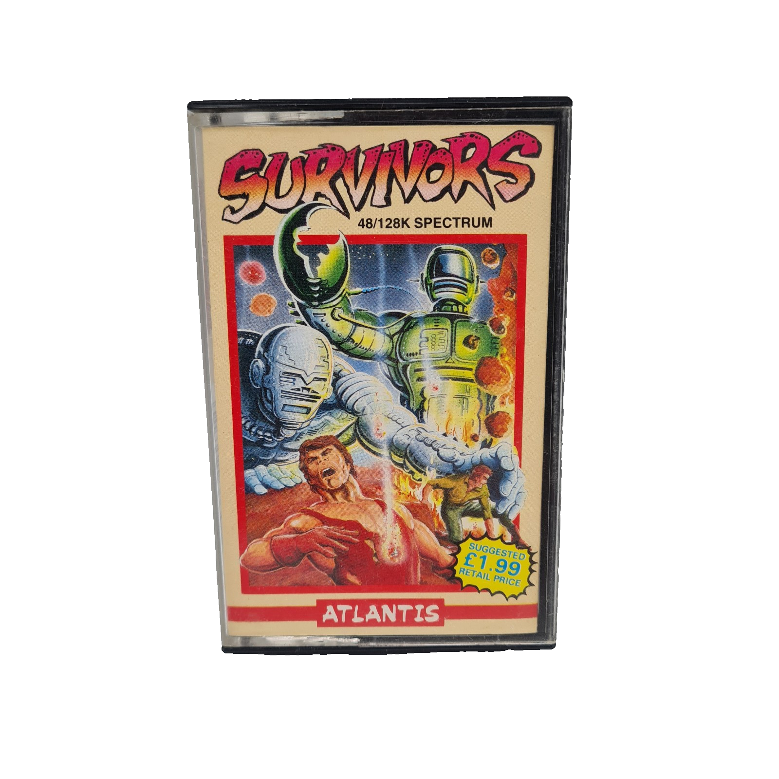 Survivors Sinclair ZX Spectrum 48k Cassette Game