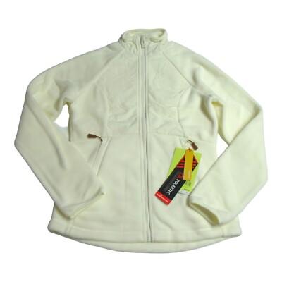 All in Motion Womens Size XS Polartec Fleece Jacket White