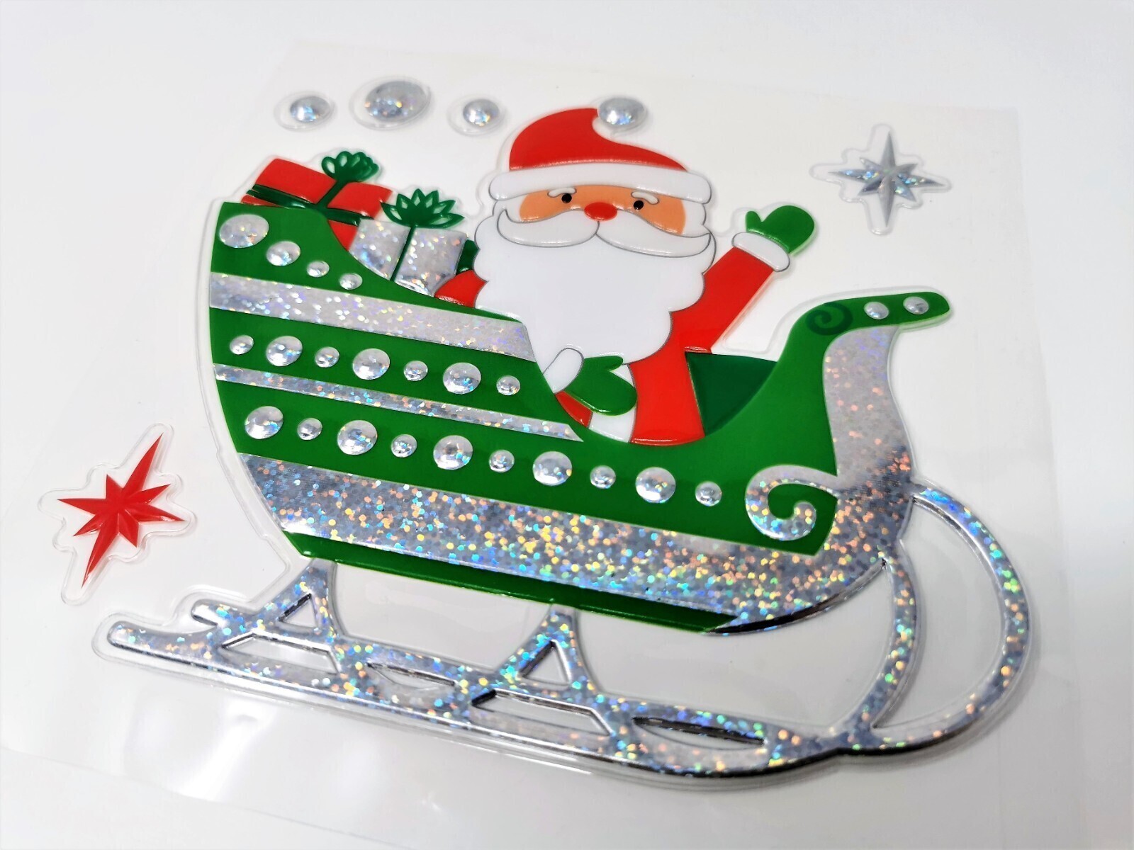 Nostalgic Traditional Christmas Window Stickers eBay