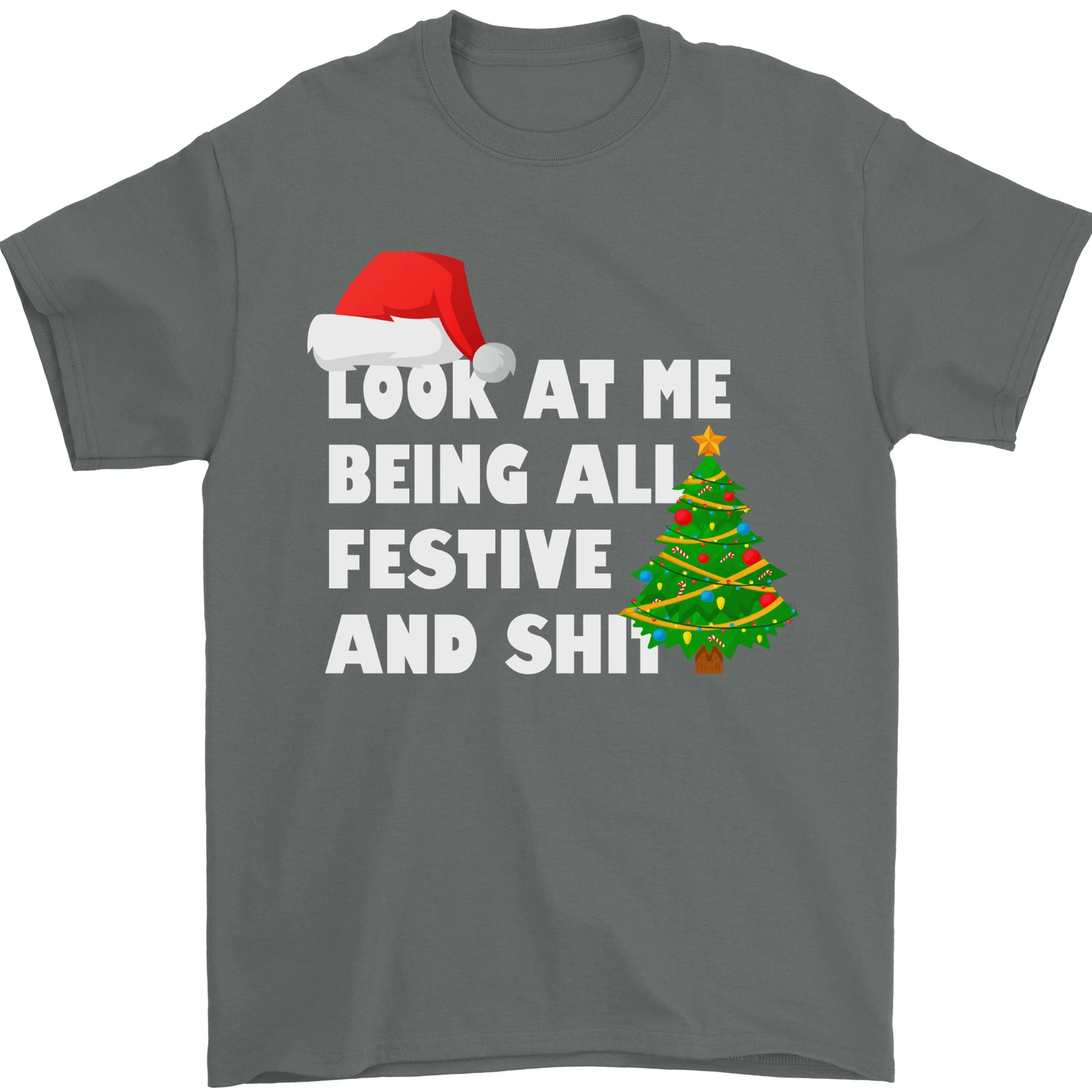 Bah Humbug Christmas T-Shirt Men’s