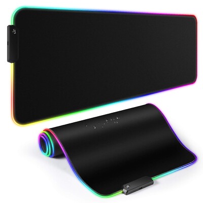 YXLILI Mouse Pad Gaming Large Mouse Pads for Keyboard and Mouse Extended RGB ...