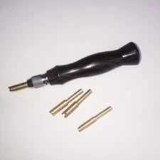 Leather Craft solder iron Tip Brass Press Line groove Edge Decrate creasers tool