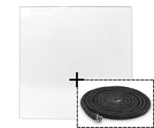 Sichtscheibe für Wamsler Jupiter Grande Kaminofen Ersatzteil Kaminscheibe