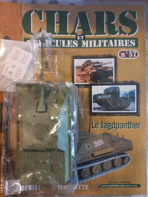 Solido 1/50 Char Jagdpanther Canon 8,8cm WW2 - Collection Métal