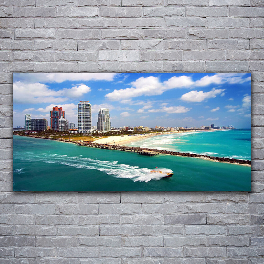 Tableau sur toile 120x60 cm pour habiller un mur vide avec un paysage lumineux