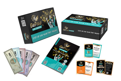 BeFree for Starters Financial Literacy Card Game Money Management Cash Flow Deal