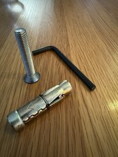 M10 Ground Anchor Bolt. 60/100 Screw .Hex Key With Every Order. 600 Sets Approx