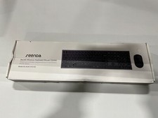 Wireless Keyboard and Mouse Combo - seenda Full Size Slim RECHARGEABLE Wireless