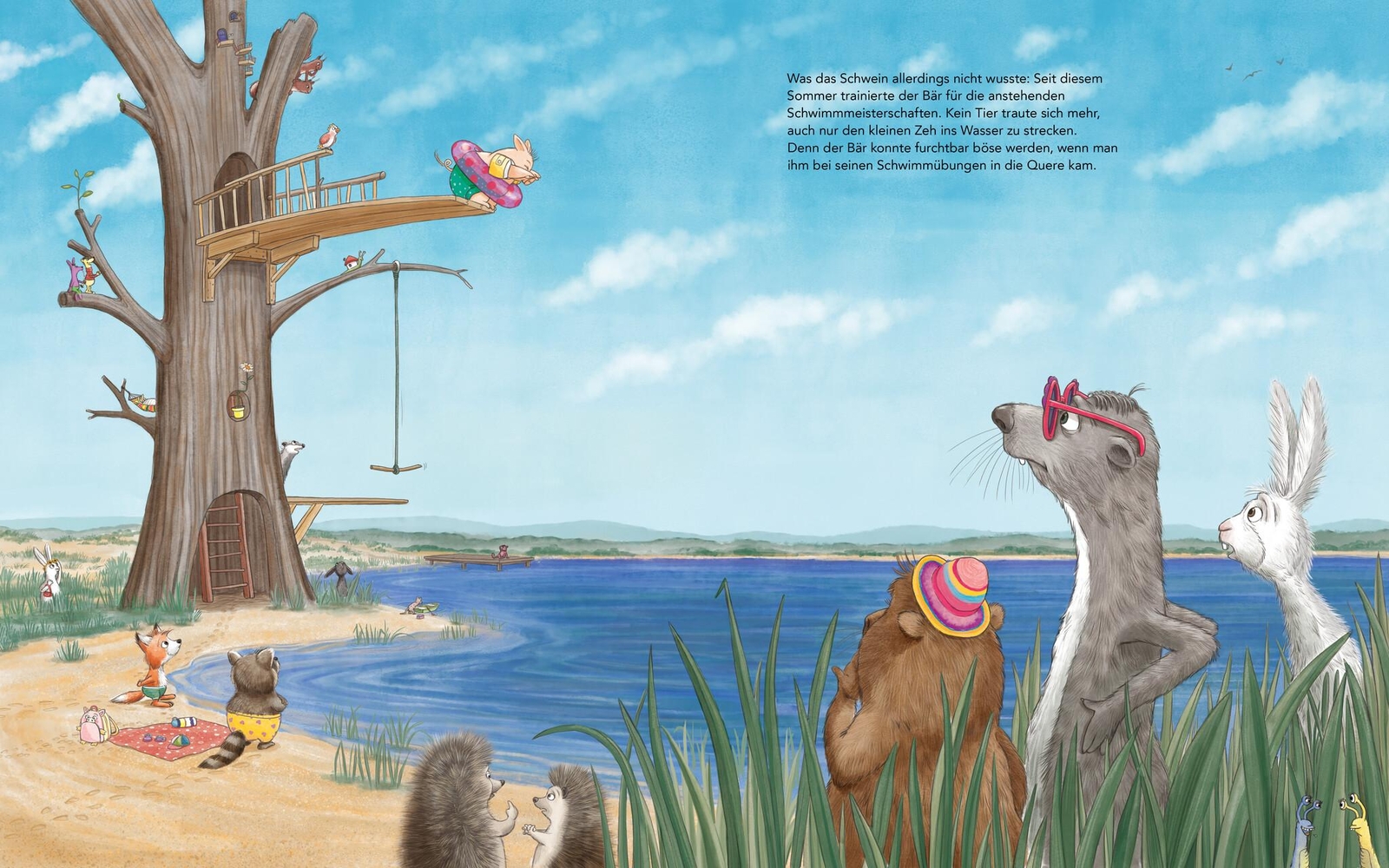 Thumbnail - Wenn Bären Baden (bär & Schwein, Bd. 1) Ulla Mersmeyer