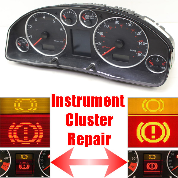 AUDI A4 S4 RS4 Speedometer Instrument Cluster LCD Display Screen Pixel