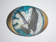 Eagle Belt Buckle - Indiana Metal Craft - Vintage Collectible