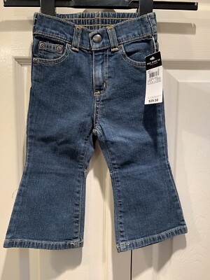 Ralp Lauren Polo Jeans Company Mädchen Jeans Größe 12-18 Monate 
