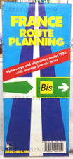 CARTE ROUTIÈRE MICHELIN N°911, FRANCE, GRANDS ITINÉRAIRES, 1985