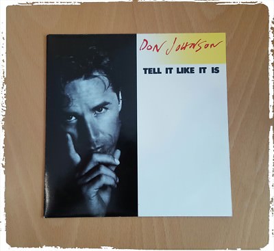 DON JOHNSON - Tell it like it is 7  7 Inch Single Vinyl LP Sammler Liebhaber