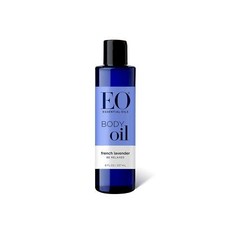 EO Botanical Body Oil French Lavender Massage Moisturize soft Sooth Skin 8 Fl Oz