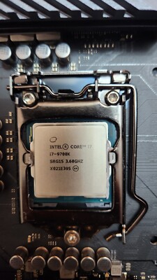 Asus maximus motherboard, intel i7-9700k, 4 sticks 8gb (32gb) corsair ram 