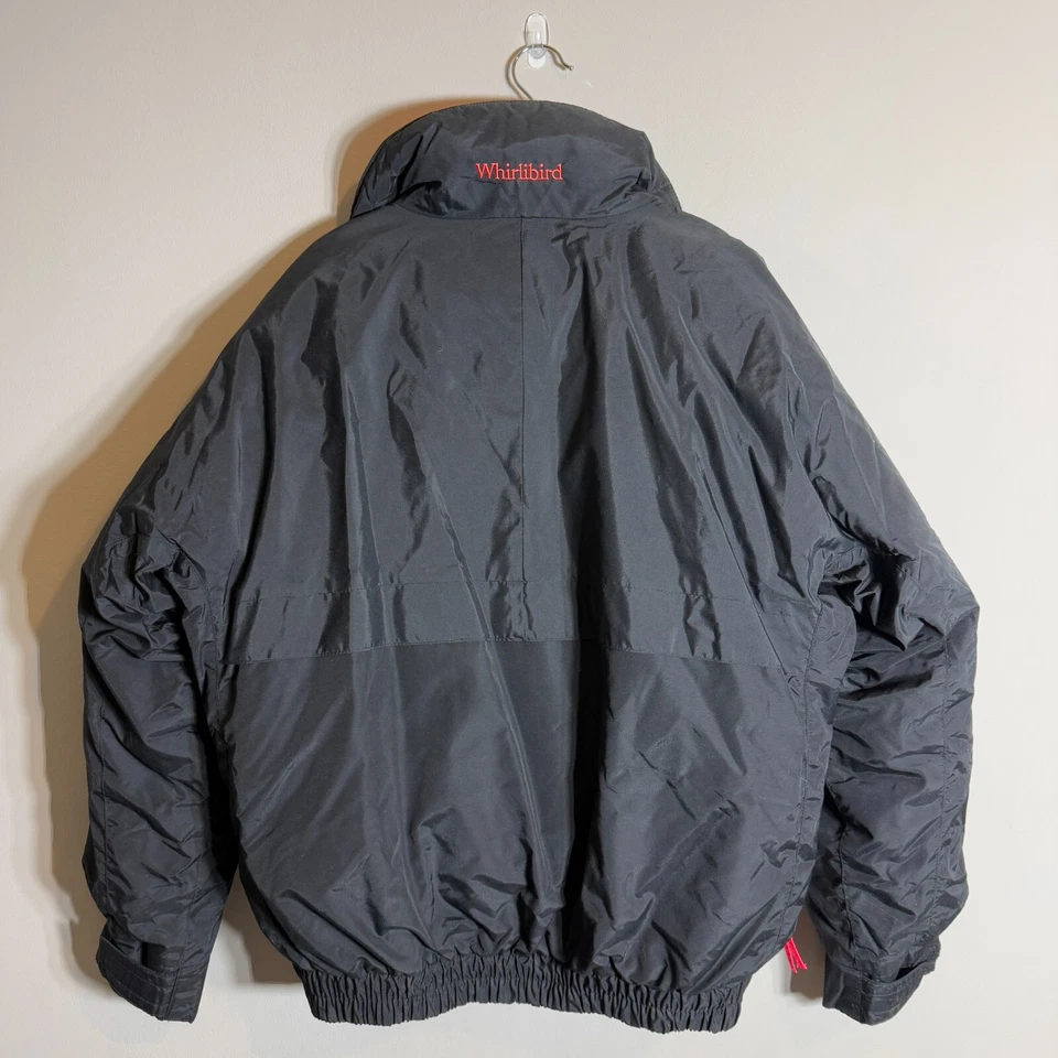 Vintage Columbia Whirlibird Radial Sleeve 3 in 1 Jacket Men's Large Black Neon - Image 3 of 4