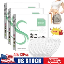 4-12PCS Nano Microneedle Patch, SMGT-GLP Patch for Women&Men, Skin Care New US🔥