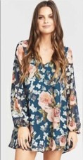 SHOW ME YOUR MUMU Dress Size XS Donna Michell Floral  Tunic