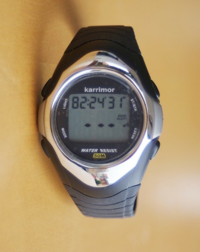 KARRIMOR Cardiofrequenzimetro da Polso Orologio Run Heart Rate Monitor |  eBay