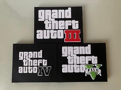 GTA Grand Theft Auto San Andreas Logo Video Game Vice City Display Text  Large