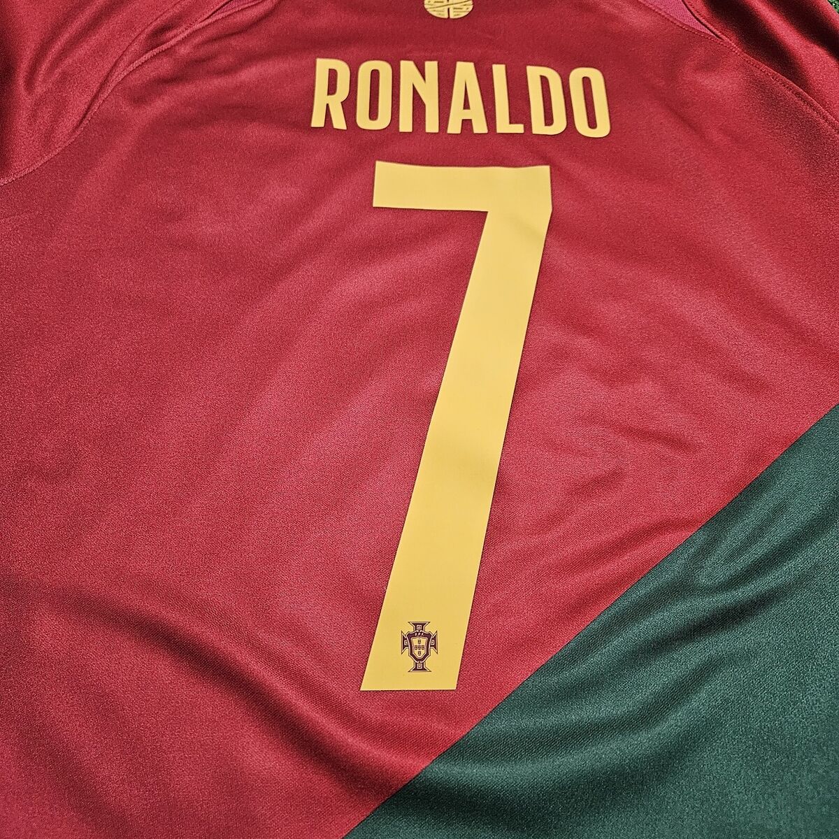 🐐🇵🇹Nike Portugal Cristiano Ronaldo #7 Mens XL Home Jersey 🐐🇵🇹Nike Portugal Cristiano Ronaldo #7 Mens XL Home Jersey