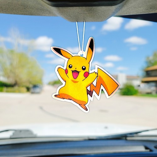 Pokémon Car Freshies 3 PACKS Car Decoration Vehicle Charms Organic Fragrances - Picture 2 of 10