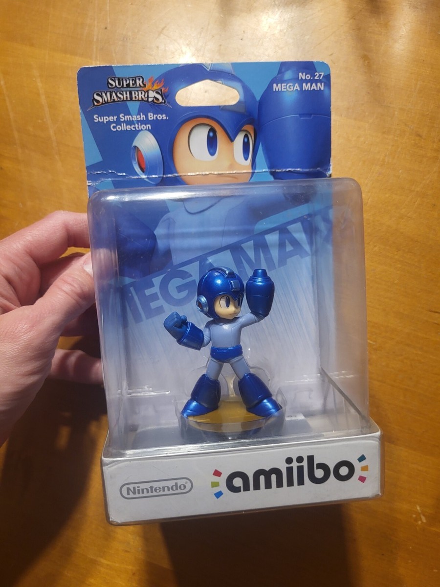 MEGA MAN No.27 Super Smash Bros. Nintendo Amiibo Wii U Switch 3DS