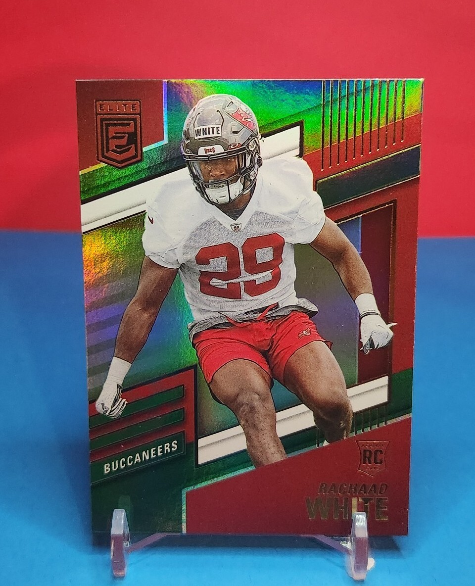 2022 Donruss Elite - Rookie Green #114 Rachaad White (RC) - Buccaneers