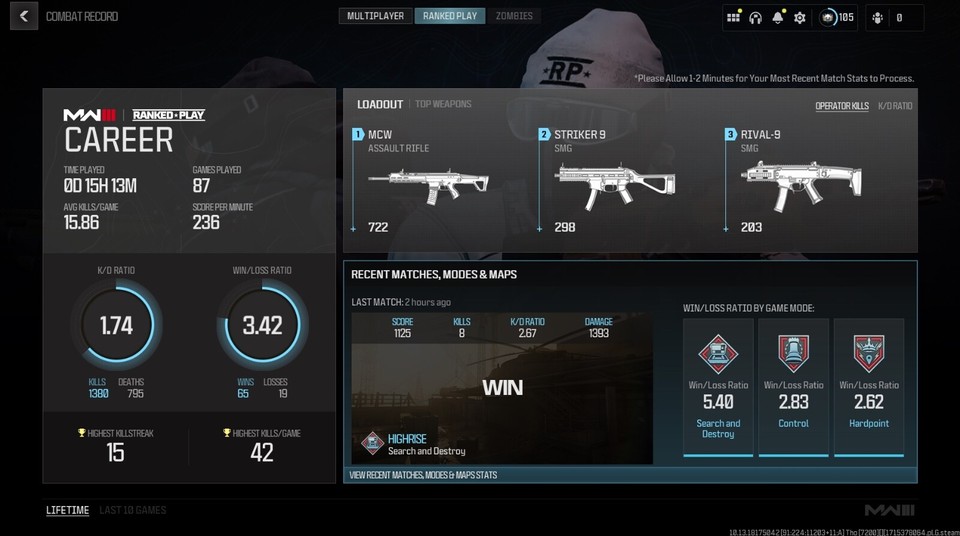 £200 MW3 IRIDESCENT ACCT BOTH NUKE SKINS MW3 BIG AND SMALL MAP FULL