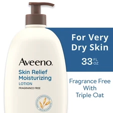 Aveeno Skin Relief Moisturizing Lotion for Very Dry Skin, 33 fl. oz..