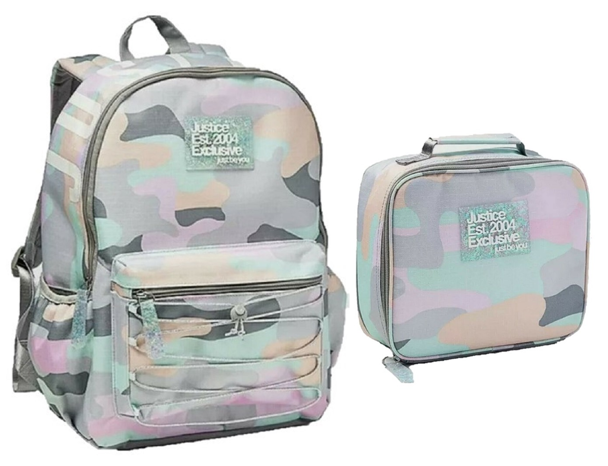 Justice Unicorn Backpack Lunch Box Backpack Purse Justice Justice