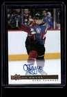 2020-21 SP Signature Edition Legends UD Canvas Autographs Alex Tanguay Auto