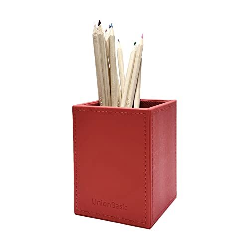 Cup, Desktop Caddy Stationery Organizer Red