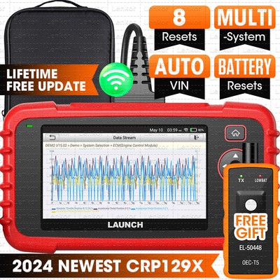 LAUNCH CRP129X OBD2 Scanner Car Diagnostic Tool Engine ABS SRS TPMS Code Reader