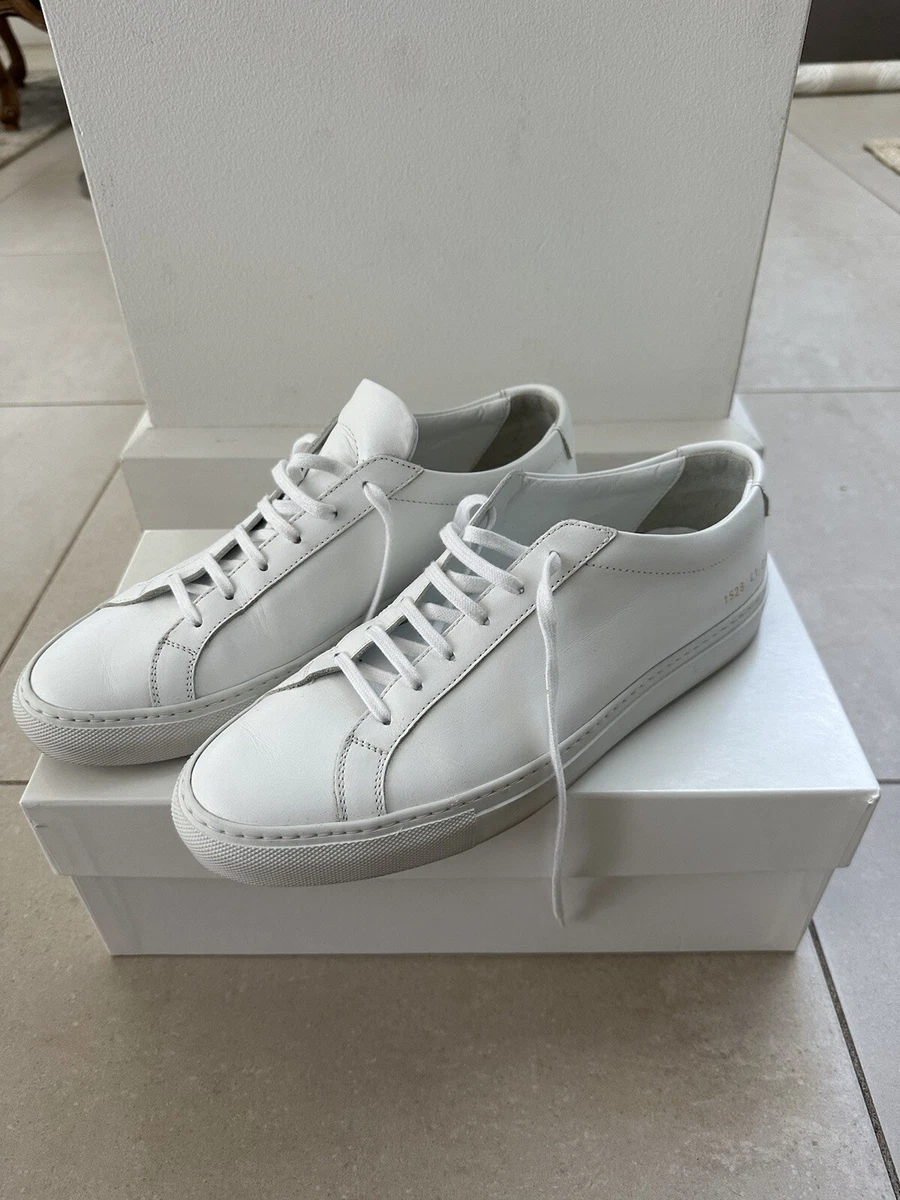 Common Projects Original Achilles Low Leather Sneakers White