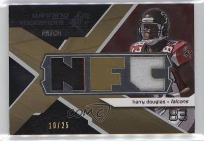 2008 SPx Conference Letters 10/25 Harry Douglas #WM-HD Rookie Dual Patch RC 18kq