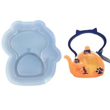 DIY Silicone Casting Mold Quicksand Kettle Shaped Mould for Jewelry Enthusiasts