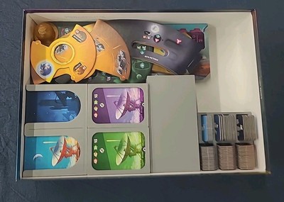 sleeved card game organizer Cascadia